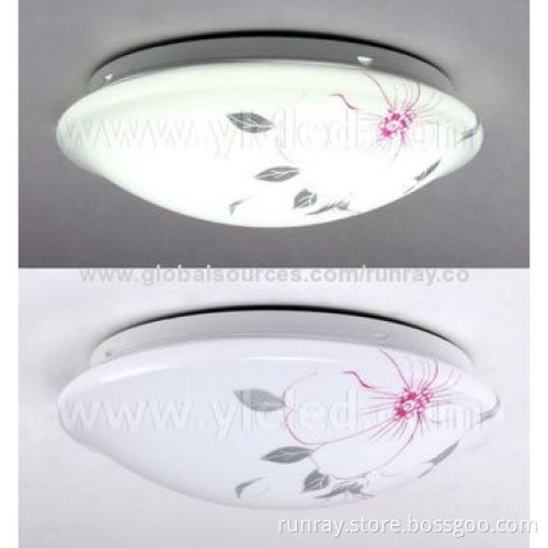 12W Ceiling Light, 85-265V AC or 12V DC, Beautiful Design, 80-110lm/W, 72 Hours Aging Time, CE, RoHSNew